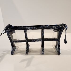 Vera Bradley Transparent Travel Pouch